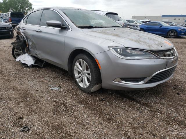 Salvage cars for sale from Copart Greenwood, NE: 2015 Chrysler 200 Limited