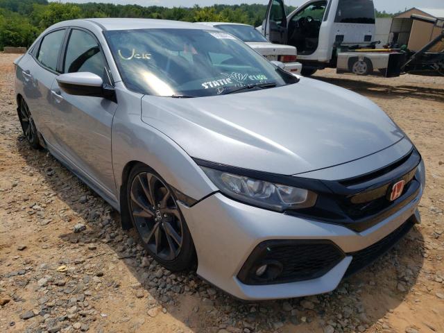Salvage cars for sale from Copart China Grove, NC: 2017 Honda Civic Sport