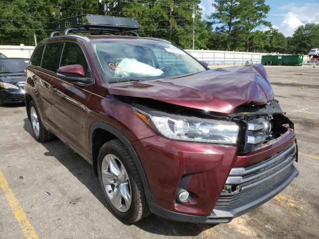 Toyota Highlander salvage cars for sale: 2018 Toyota Highlander Limited