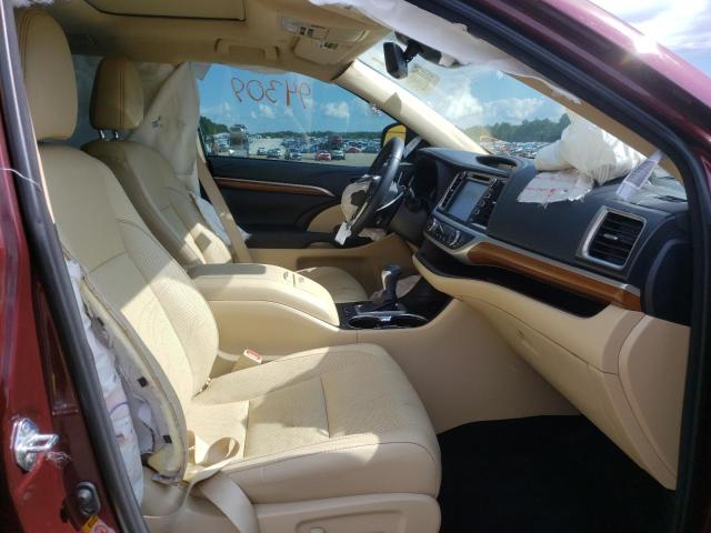 2018 TOYOTA HIGHLANDER - 5TDYZRFH5JS271791