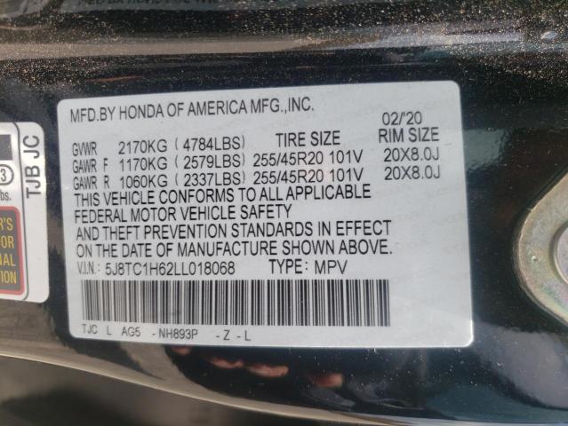 2020 ACURA RDX A-SPEC - 5J8TC1H62LL018068