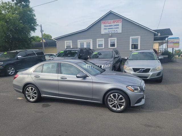 Седани MERCEDES-BENZ C-CLASS 2015 grey