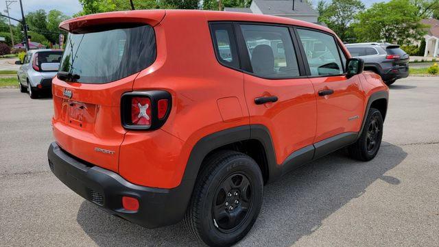 Паркетники JEEP RENEGADE 2017 Оранжевий