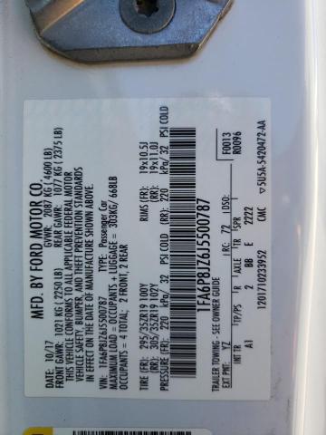2018 FORD MUSTANG SH 1FA6P8JZ6J5500787