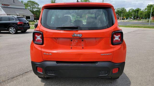 Паркетники JEEP RENEGADE 2017 Оранжевий