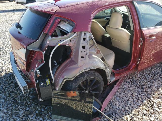 LEXUS CT 200 2012 RED Photo 9