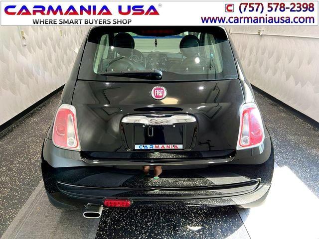 Хетчбеки FIAT 500 2014 Чорний