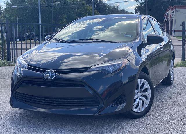 Седаны TOYOTA COROLLA 2017 Черный