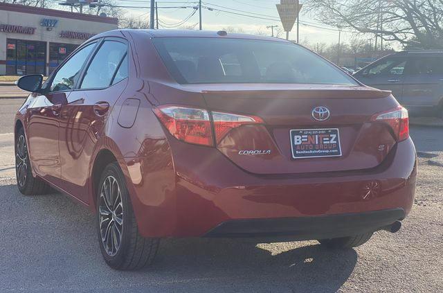 Седаны TOYOTA COROLLA 2014 Красный