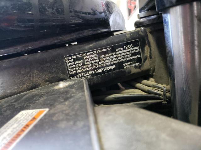 2009 SUZUKI GS500 VTTGM51A992100698