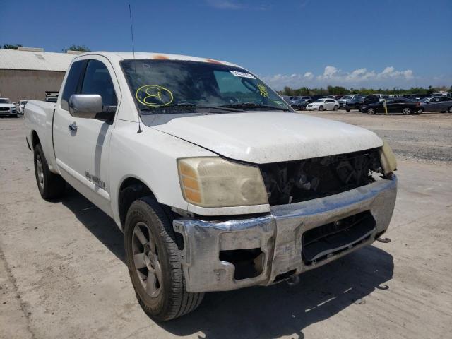 Salvage cars for sale from Copart Corpus Christi, TX: 2005 Nissan Titan XE