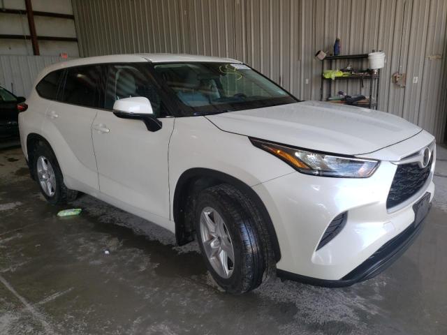Flood-damaged cars for sale at auction: 2020 Toyota Highlander