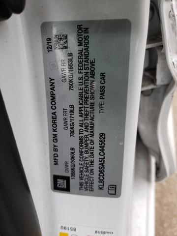 2020 CHEVROLET SPARK KL8CD6SA5LC445629