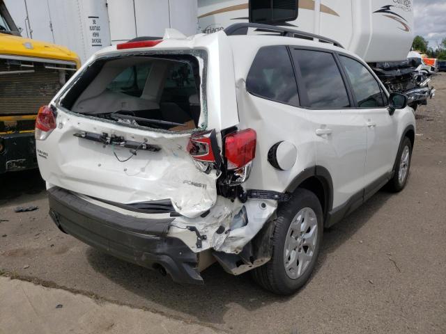 VIN: JF2SKADC7LH589472 Auction: COPART Lot: 59479973 Location: OR - PORTLAND SOUTH JF2SKADC7LH589472 SUBARU FORESTER 2020 WHITE Photo 4
