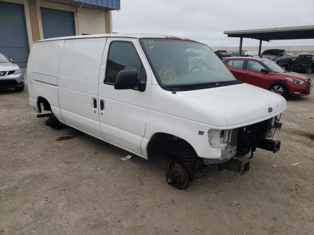 Salvage cars for sale from Copart Hayward, CA: 2001 Ford Econoline