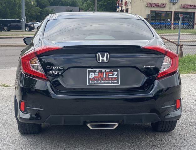  HONDA CIVIC 2019 Черный