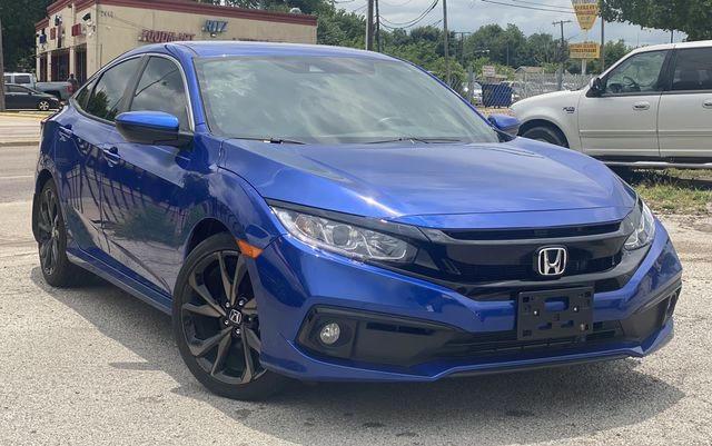  HONDA CIVIC 2019 Синий