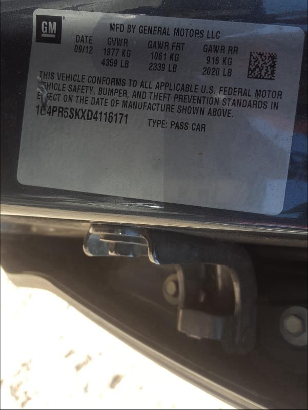 2013 BUICK VERANO CON 1G4PR5SKXD4116171