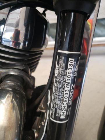 2007 HONDA VT750 JH2RC50037M300380