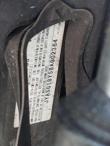 2008 YAMAHA CP250 JYASG18Y58A002364