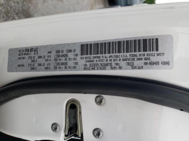 2019 RAM 3500 LIMIT 3C63R3PL7KG600735