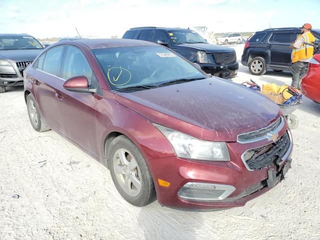 Vehiculos salvage en venta de Copart New Braunfels, TX: 2015 Chevrolet Cruze LT