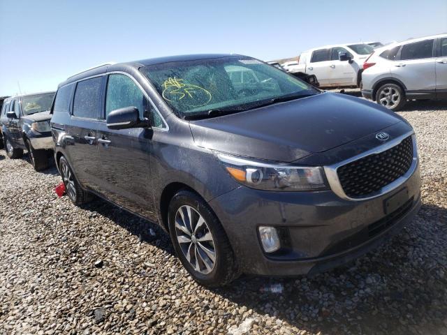 Salvage cars for sale from Copart Magna, UT: 2018 KIA Sedona EX