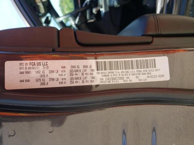 2019 JEEP GR CH LIM 1C4RJFBG6KC729932