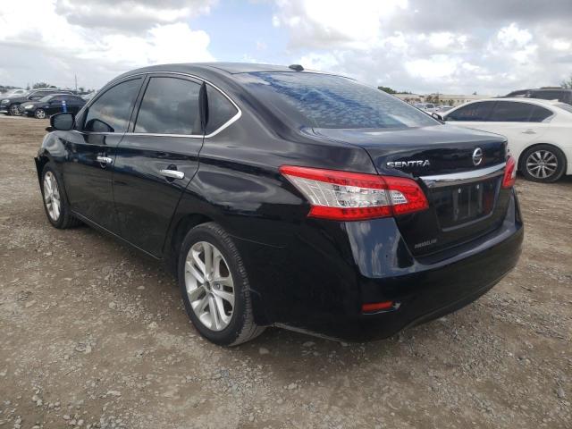 NISSAN SENTRA 2015 BLACK Photo 3