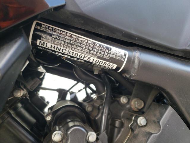 2015 HONDA CBR300 R MLHNC5106F5100895