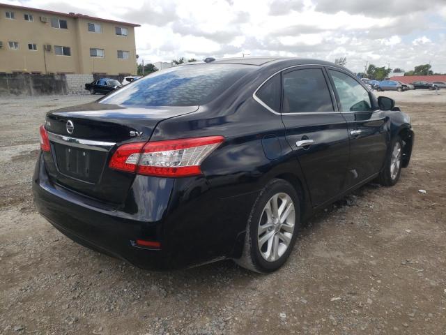 NISSAN SENTRA 2015 BLACK Photo 4