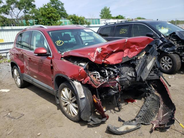 Salvage vehicles for parts for sale at auction: 2014 Volkswagen Tiguan S