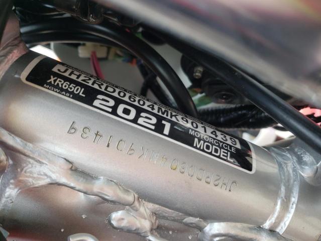2021 HONDA XR650 L JH2RD0604MK901439
