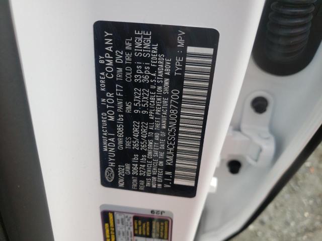 2022 GENESIS GV80 BASE KMUHCESC5NU087700
