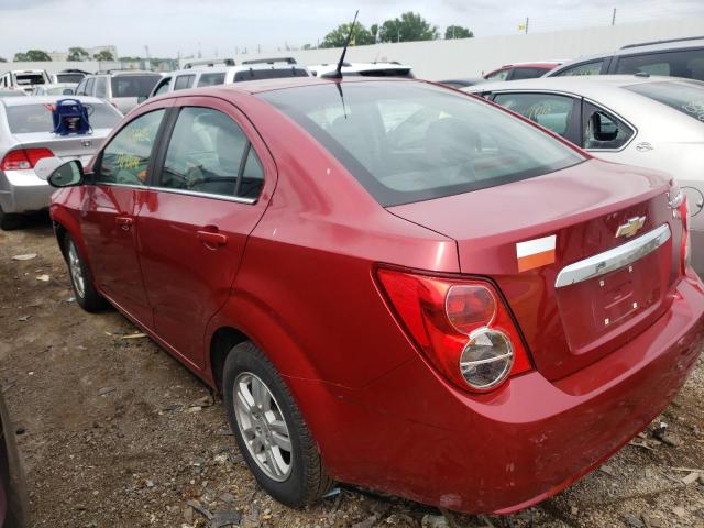 VIN 1G1JC5SHXE4115550 2014 CHEVROLET SONIC no.3