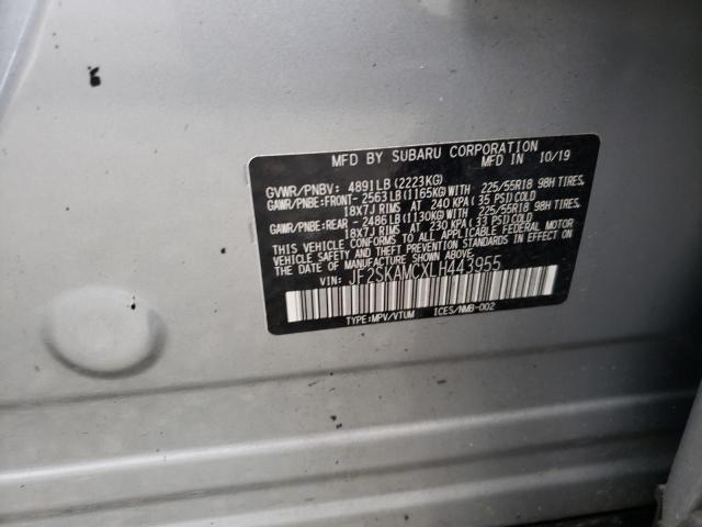 JF2SKAMCXLH443955 Subaru Forester Sport