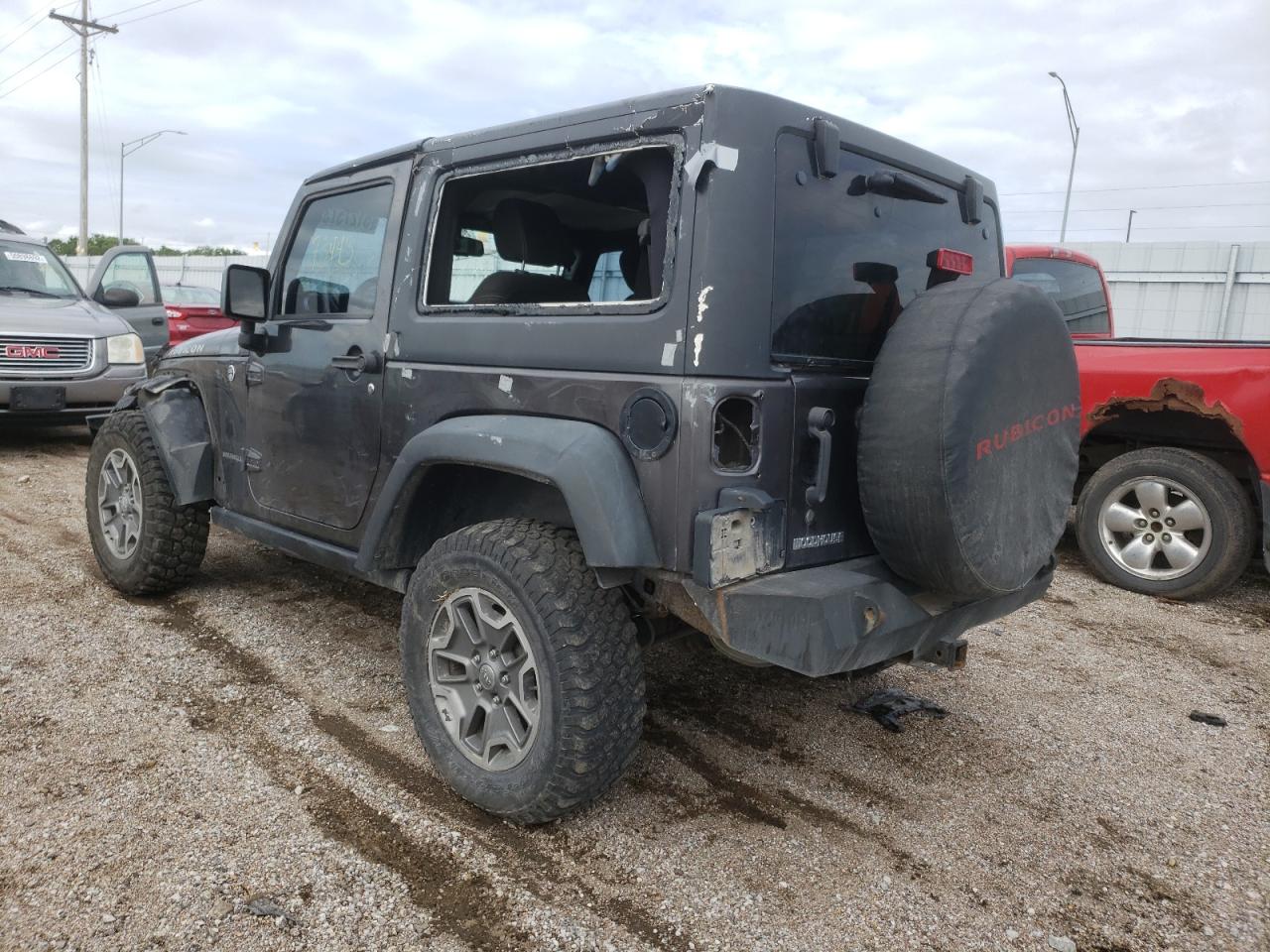 1C4BJWCG1EL297013 2014 Jeep Wrangler Rubicon