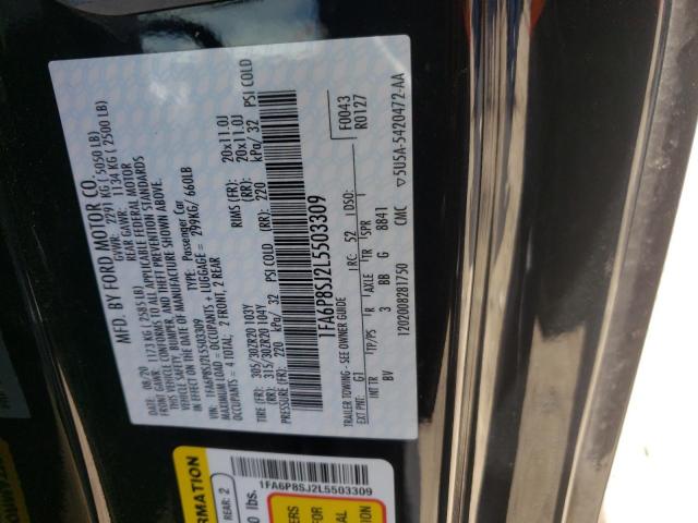 2020 FORD MUSTANG SH 1FA6P8SJ2L5503309