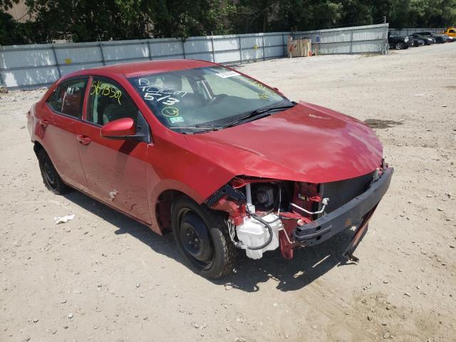 Salvage cars for sale from Copart Billerica, MA: 2018 Toyota Corolla L