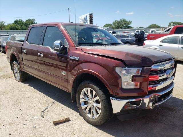 Salvage cars for sale from Copart Wichita, KS: 2015 Ford F150 Super