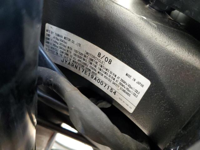 2009 YAMAHA FZ1 JYARN17E19A007154