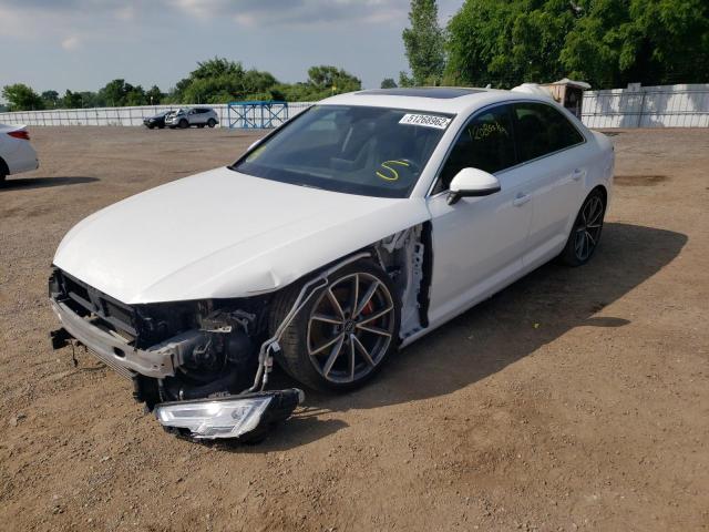 2017 AUDI A4 TECHNIK WAUCNAF44HN008323