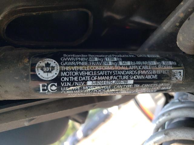 2020 CAN-AM RYKER RALL 3JB2GEG25LJ005760