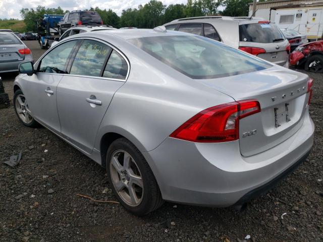 VOLVO S60 2012 SILVER Photo 3