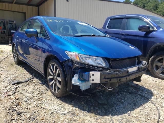 Salvage cars for sale from Copart Seaford, DE: 2015 Honda Civic EXL