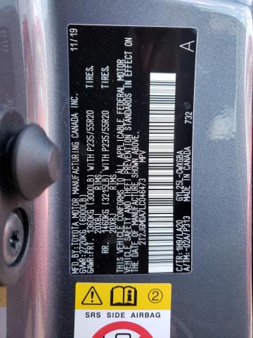 2020 LEXUS RX 450H 2T2JGMDA7LC046473