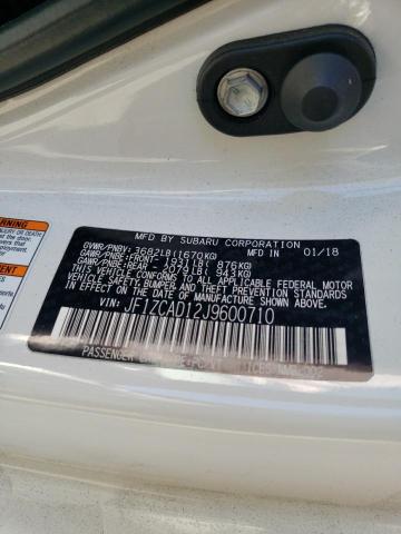 2018 SUBARU BRZ 2.0 TS JF1ZCAD12J9600710
