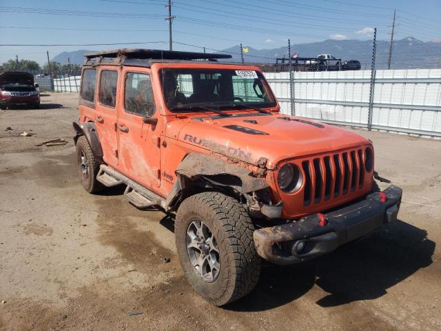 Salvage cars for sale from Copart Colorado Springs, CO: 2018 Jeep Wrangler U