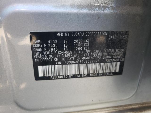 2018 SUBARU LEGACY SPO 4S3BNAR69J3022926