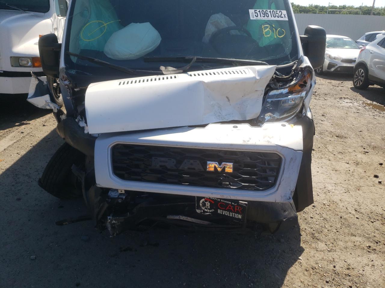 2019 Ram Promaster 1500 1500 High VIN: 3C6TRVBG5KE547745 Lot: 54244565